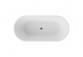 PYTAJ O RABAT ! Bathtub freestanding oval Besco Otylia 160x77cm Retro + legs złote