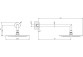 Overhead shower Gessi Anello, round, 250mm, regulowana, with arm ściennym 358mm - Copper Brushed PVD