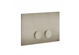 Flushing plate Gessi, dla stelaży Sigma 8 i 12 - Finox Brushed Nickel