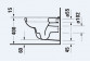 bowltoaletowa wall-hung duravit d-code, 355x545 mm, white alpin- sanitbuy.pl