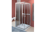 Cabin czterościenna Radaway Premium Plus 2S, 90x90 cm, glass transparent/grafit