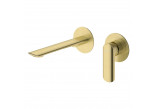 Wall mounted washbasin faucet with waste typu click-clack Vedo Cento