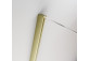 Shower cabin Radaway Furo-SL Brushed Gold Walk-in 1200x2000 mm, right version - glass transparent, profil gold szczotkowany