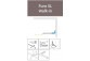 Shower cabin Radaway Furo-SL Brushed Gold Walk-in 1200x2000 mm, right version - glass transparent, profil gold szczotkowany