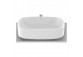 Countertop washbasin Roca Inspira Round, 50x37cm, cienkościenna, without overflow, Fineceramic - caffe