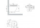 Bezkołnierzowa bowl toilette hanging OMNIRES OTTAWA COMFORT with soft-close WC seat, 54 x 37 cm - white mat