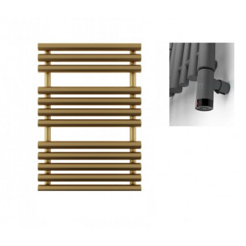 Grzejnik elektryczny Terma Rolo Hanger 120x26 cm z grzałką zewnętrzną One - color RAL i colory specjalne