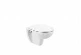 Bowl WC Roca Victoria 35,5x53 cm, wall-hung Rimless - white