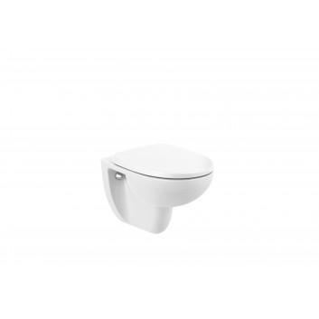 Seat WC Roca Victoria with soft closing, Supralit - white