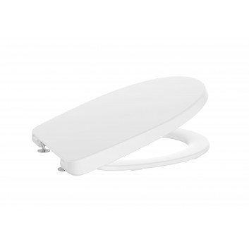Seat WC Roca Victoria with soft closing, Supralit - white