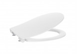 Seat WC Roca Victoria with soft closing, Supralit - white