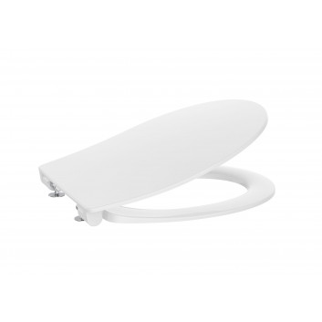 Seat WC Roca Victoria with soft closing, Supralit - white