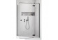 Door cabins prysznicowej Radaway Essenza 8 KDJ 100, left, 1000x2000mmm, glass transparent, chrome