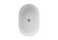 Washbasin Besco Assos countertop 40x50x15 cm, white