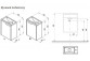 Cabinet pod umywalkę Ravak SD Comfort 800, 80 x 46 cm, white