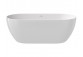 Bathtub freestanding do ściany Ravak Freedom Corner 170x80 cm, wariant lewy - white, osłona odpływu white
