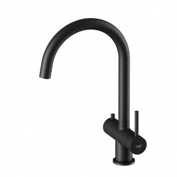 PYTAJ O RABAT ! Kitchen faucet Blue Water Corsa inox black mat/ brushed steel