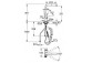 Mixer filtrująca with pull-out spray, GROHE BLUE PURE MINTA - chrome