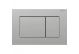 Flush button uruchamiający Geberit Sigma01 do spłukiwania dwudzielnego, rectangular - shiny chromee