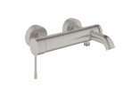 Bath tap Grohe Essence, wall mounted, single lever - phantom black