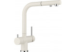 Kitchen faucet Blanco Fontas-S II, pull-out spray, dwuobwodowa - satin gold