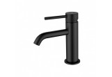 Washbasin faucet Blue Water Boston Single lever, with waste klik-klak - black mat