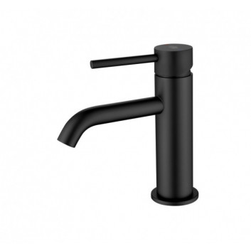 Washbasin faucet Blue Water Boston Single lever, with waste klik-klak - nikiel