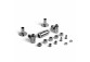 Set Terma trójosiowy thermostatic Integra Al In One, z możliwością montażu grzałki, left version - white soft