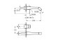 Mixer basin Grohe Grandera 3 - hole