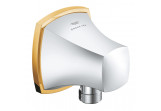 Connecting elbow Grohe Grandera wall-mounted - chrome / gold