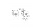 Holder prysznicowy Grohe Grandera wall mounted - chrome / gold