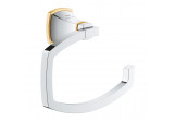 Paper holder Grohe Grandera - chrome / gold