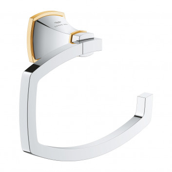 Holder Grohe Grandera z ceramicznym dozownikiem na mydło - chrome / gold