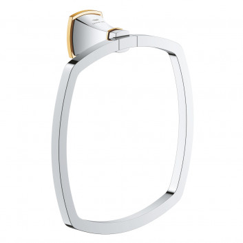 Paper holder Grohe Grandera - chrome / gold