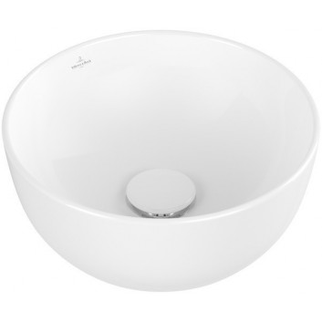Washbasin Villeroy&Boch Artis countertop washbasin, śr. 43 cm, Weiss Alpin