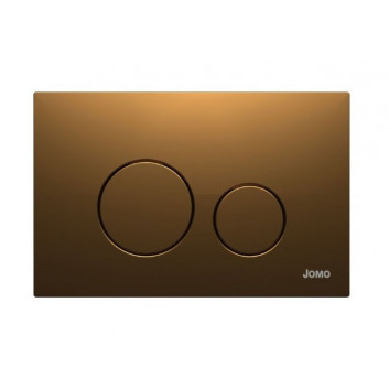 Flushing plate Jomo Trend, black mat