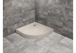 Acrylic shower tray, angle Radaway DOROS A 80x80, white