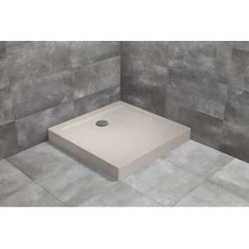 Acrylic shower tray Radaway Doros C square 80x80 cm- sanitbuy.pl