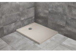 Shower tray rectangular Radaway Doros D, 130x90cm, acrylic, stone white