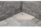 Pentagonal shower tray lewy Radaway Doros PT E 100x80cm white