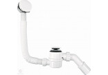 Siphon wannowy McAlpine z mechanizmem napełaniania klik-klak - black