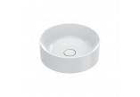 Countertop washbasin Catalano Zero 40 cm, round, white
