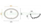Countertop washbasin Catalano Zero 32 cm, round - white