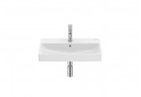 Washbasin wall mounted double Roca Ona, 120x46 cm, 2 otwory na baterie, overflow, white