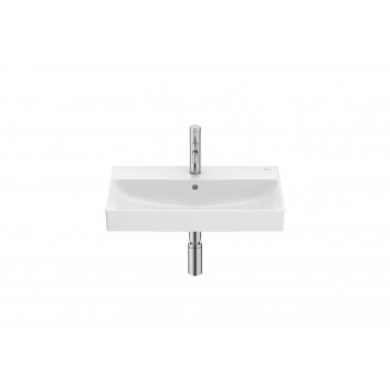 Washbasin wall mounted double Roca Ona, 120x46 cm, 2 otwory na baterie, overflow, white
