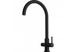 Kitchen faucet Franke Lina XL , height 350mm, obrotowa spout, kamienny szary