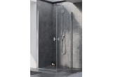 Part left cabins prysznicowej Radaway Nes KDD I 90, glass transparent, 900x2000mm, profil gold szczotkowany