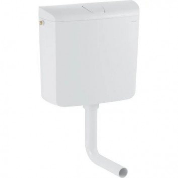 Cistern wall mounted Geberit AP140, spłukiwanie dwudzielne, półwysoko zawieszona - white
