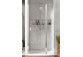 Door shower Radaway Nes KDS II 120, left, 1200x2000mm, silver profil
