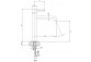 Mixer Omnires Y basin tall 30,5 cm, miedź szczotkawana